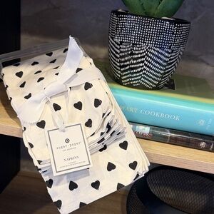 Sugar Paper Heart Print Napkins